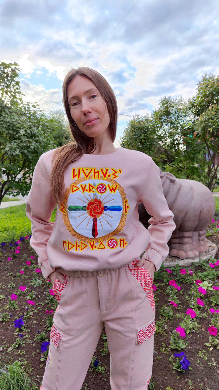 👩🏼 Женский вариант костюма из джинсы